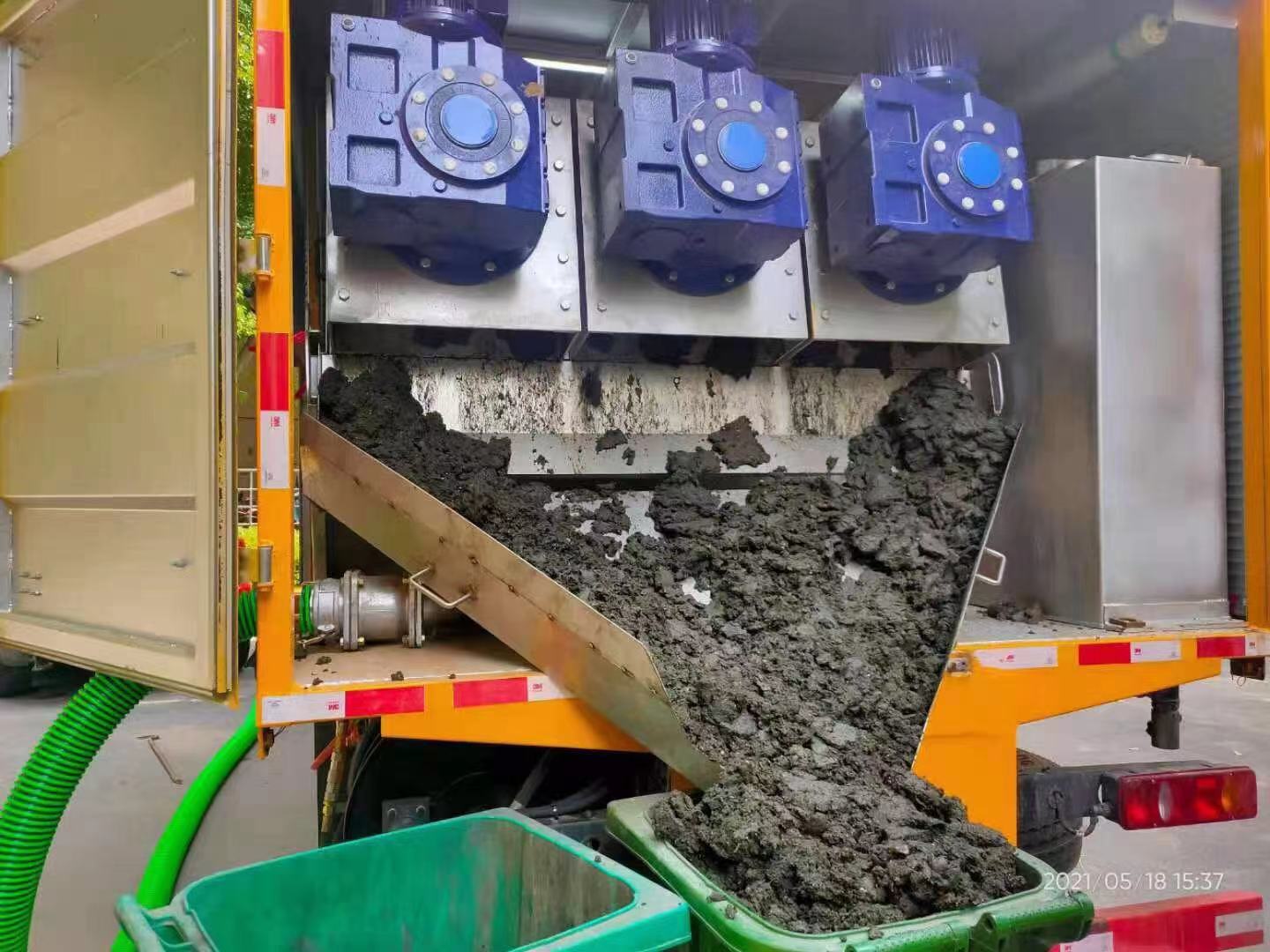 巍山化粪池清掏城市维护站-泥浆净化干湿分离处理